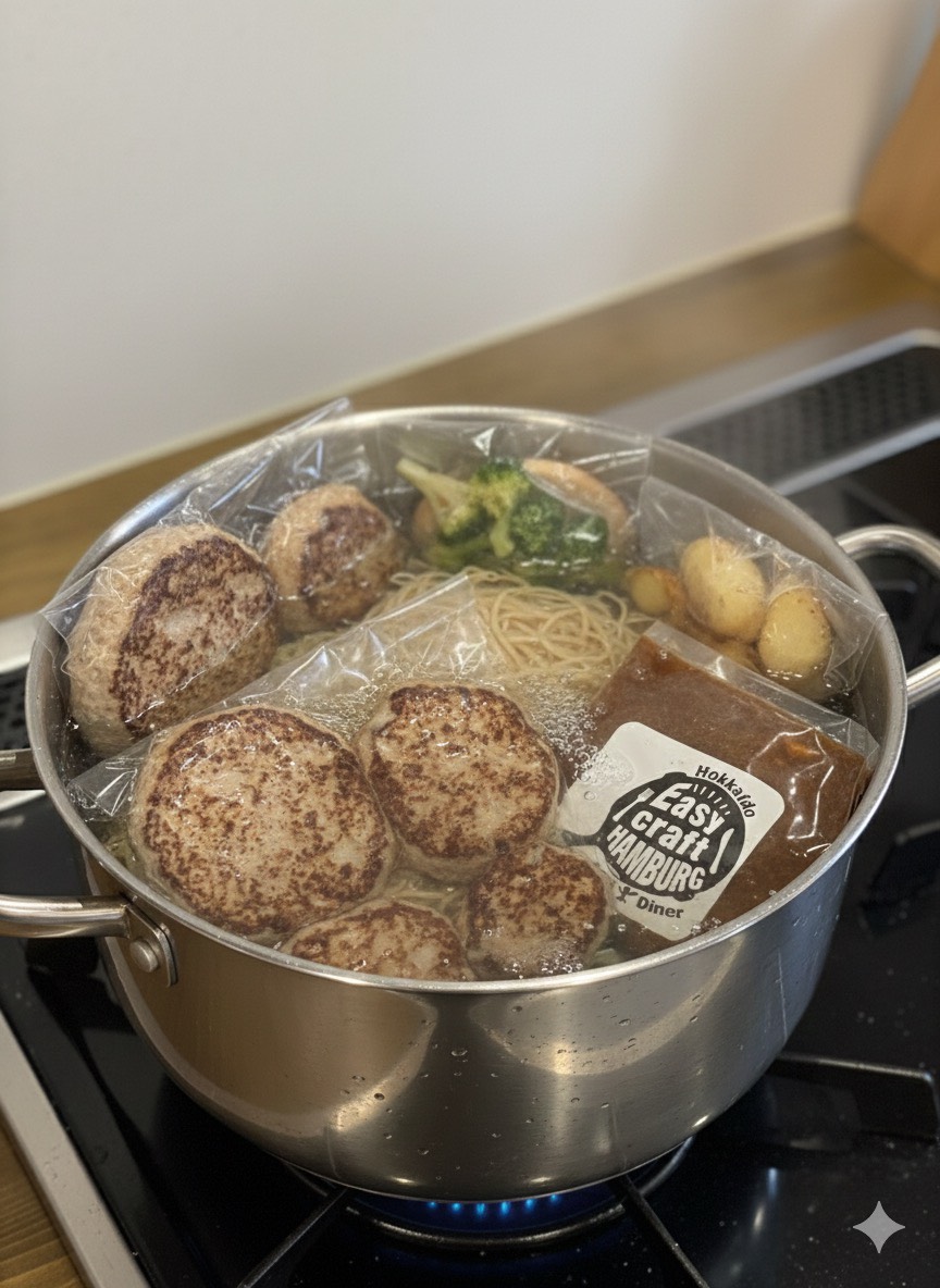 簡単調理で手間いらず